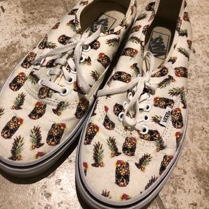 Pineapple Skull Vans